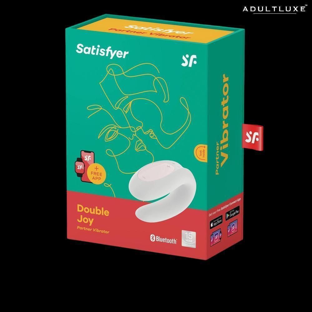 Satisfyer Double Joy Remote Control Vibrator With App - AdultLuxe