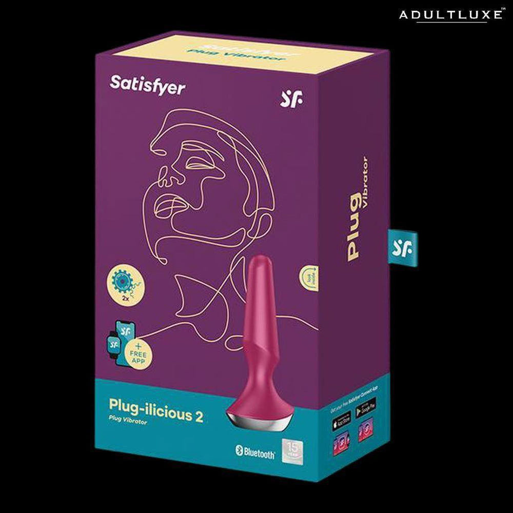 Satisfyer Plug-ilicious 2 Plug Vibrator - AdultLuxe