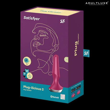 Satisfyer Plug-ilicious 2 Plug Vibrator - AdultLuxe