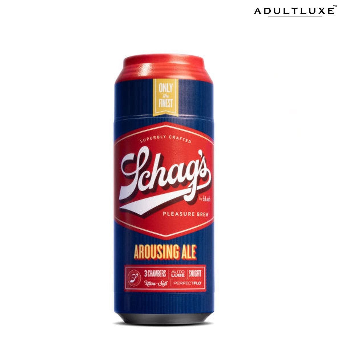 Schags Arousing Ale Frosted Stroker - AdultLuxe