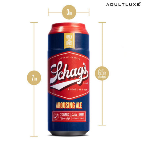 Schags Arousing Ale Frosted Stroker - AdultLuxe