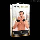 Sportsheets Special Edition Cuffs & Blindfold Set - AdultLuxe