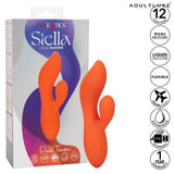 Stella Liquid Silicone Dual Teaser Rabbit Vibrator - AdultLuxe