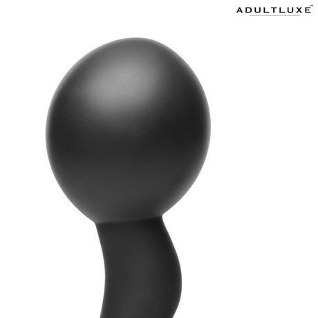 Swell 10x Inflatable Vibrating Prostate Plug With Cock & Ball Ring - AdultLuxe