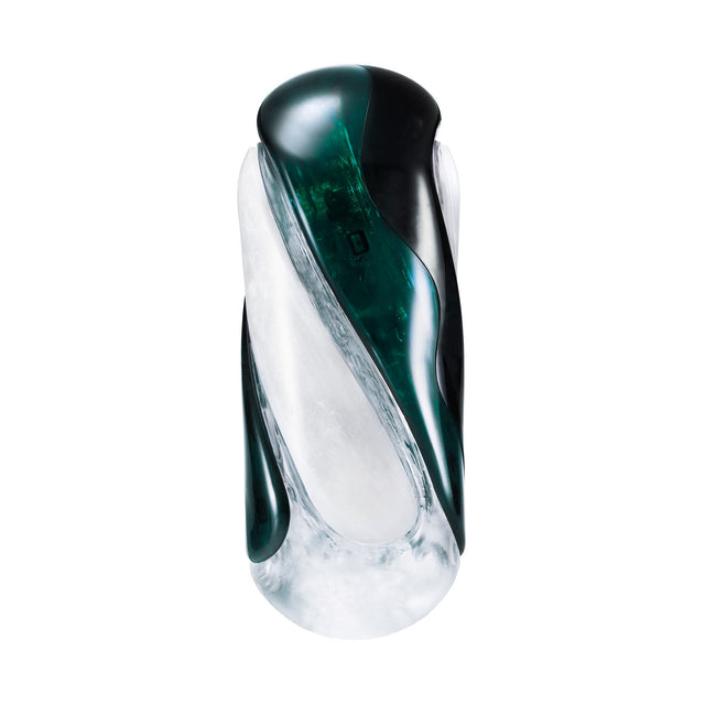 Tenga Flip 360 Aurora Green — helical 360° male stroker