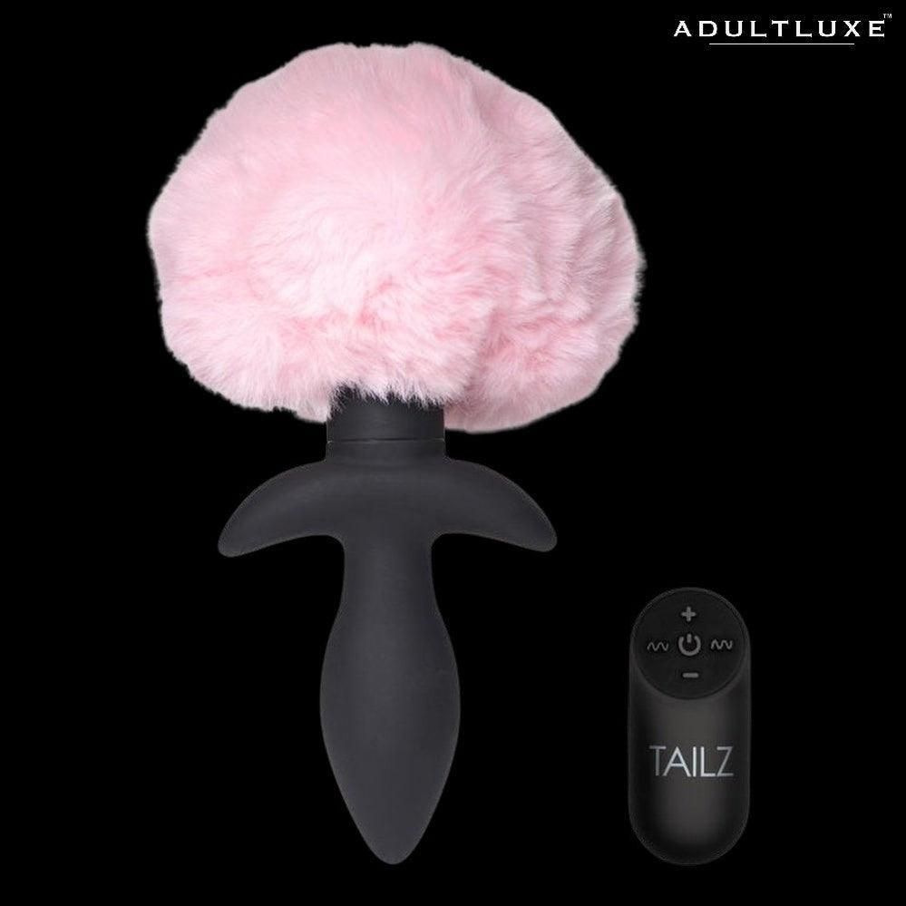 Tailz Waggerz Moving and Vibrating Bunny Tail Plug - AdultLuxe