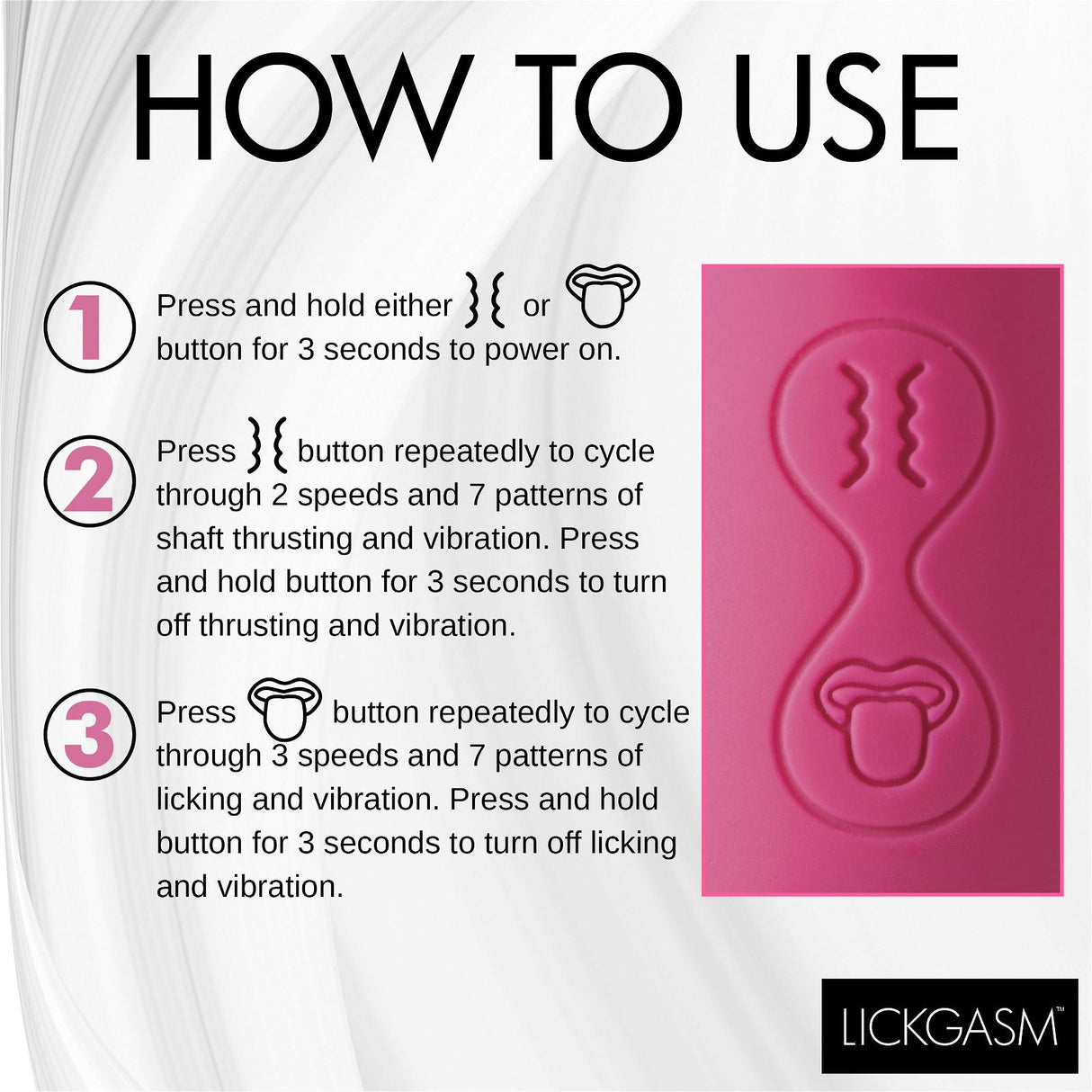 Tease And Please Thrusting And Licking Vibrator - AdultLuxe