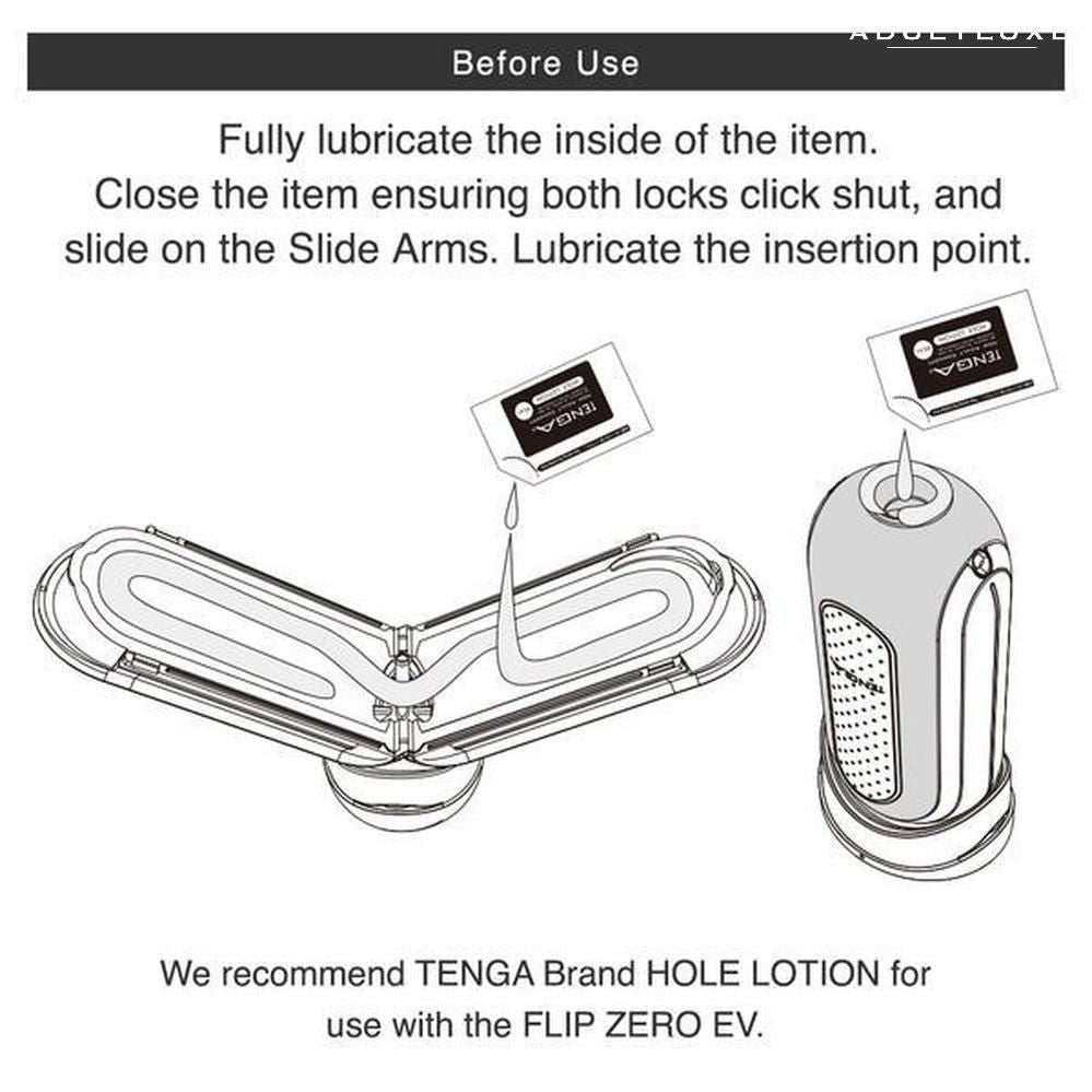 Tenga Flip Zero Black Vibrating Masturbator - AdultLuxe