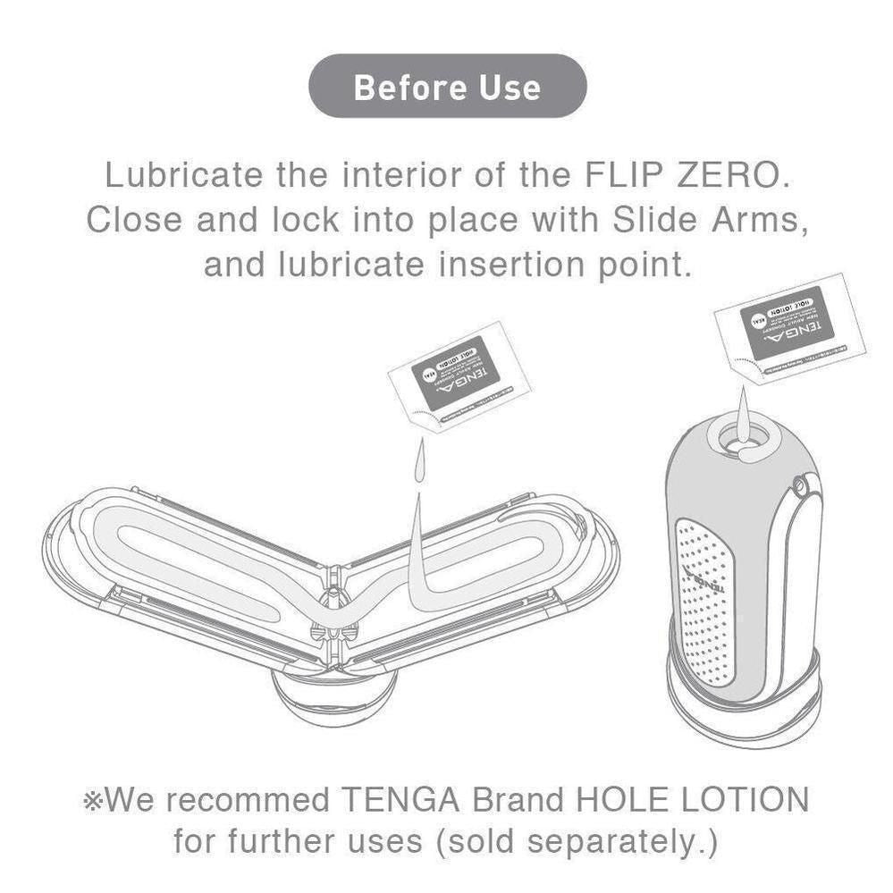 Tenga Flip Zero White Masturbator - AdultLuxe