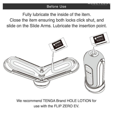 Tenga Flip Zero White Vibrating Masturbator - AdultLuxe