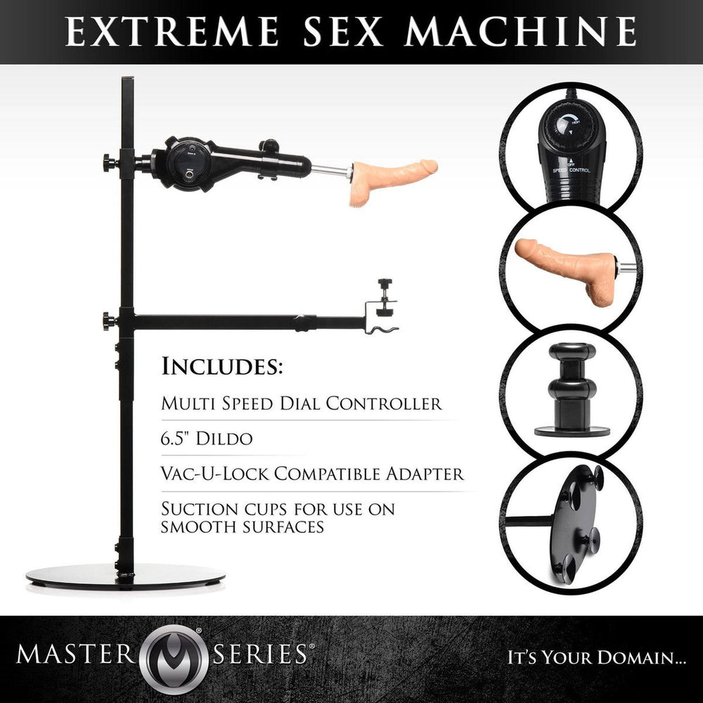 The Dicktator 2.0 Extreme Sex Machine with Frame - AdultLuxe