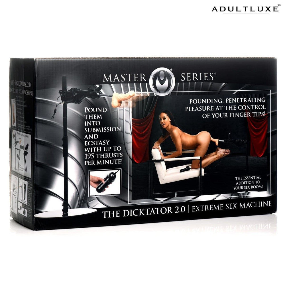 The Dicktator 2.0 Extreme Sex Machine with Frame - AdultLuxe
