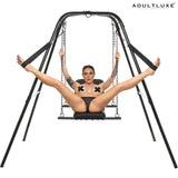 Throne Adjustable Sex Swing With Stand - AdultLuxe