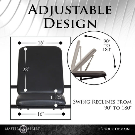 Throne Adjustable Sex Swing With Stand - AdultLuxe