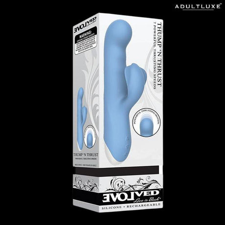 Thump & Thrust Rabbit Style Vibrator - AdultLuxe