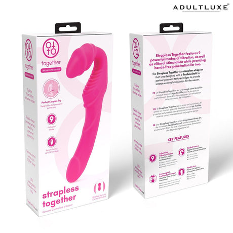 Together Strapless Vibe-The Perfect Couples Toy - AdultLuxe