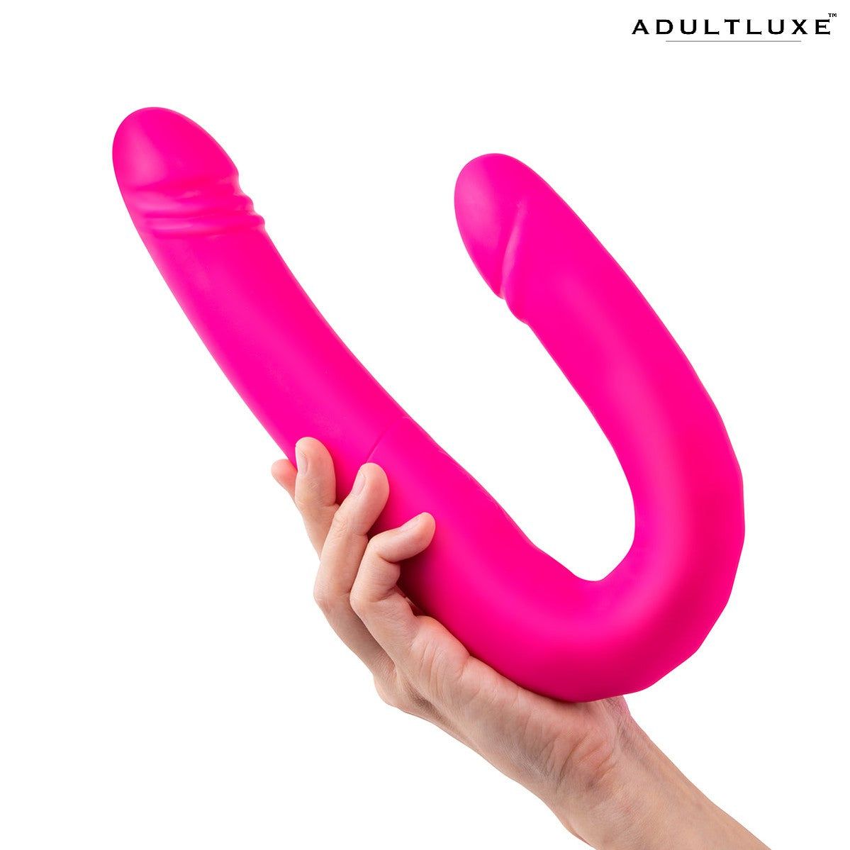 Together Vibe Duo 17.5 Inches Thrusting and Vibrating Dual Dildo - AdultLuxe