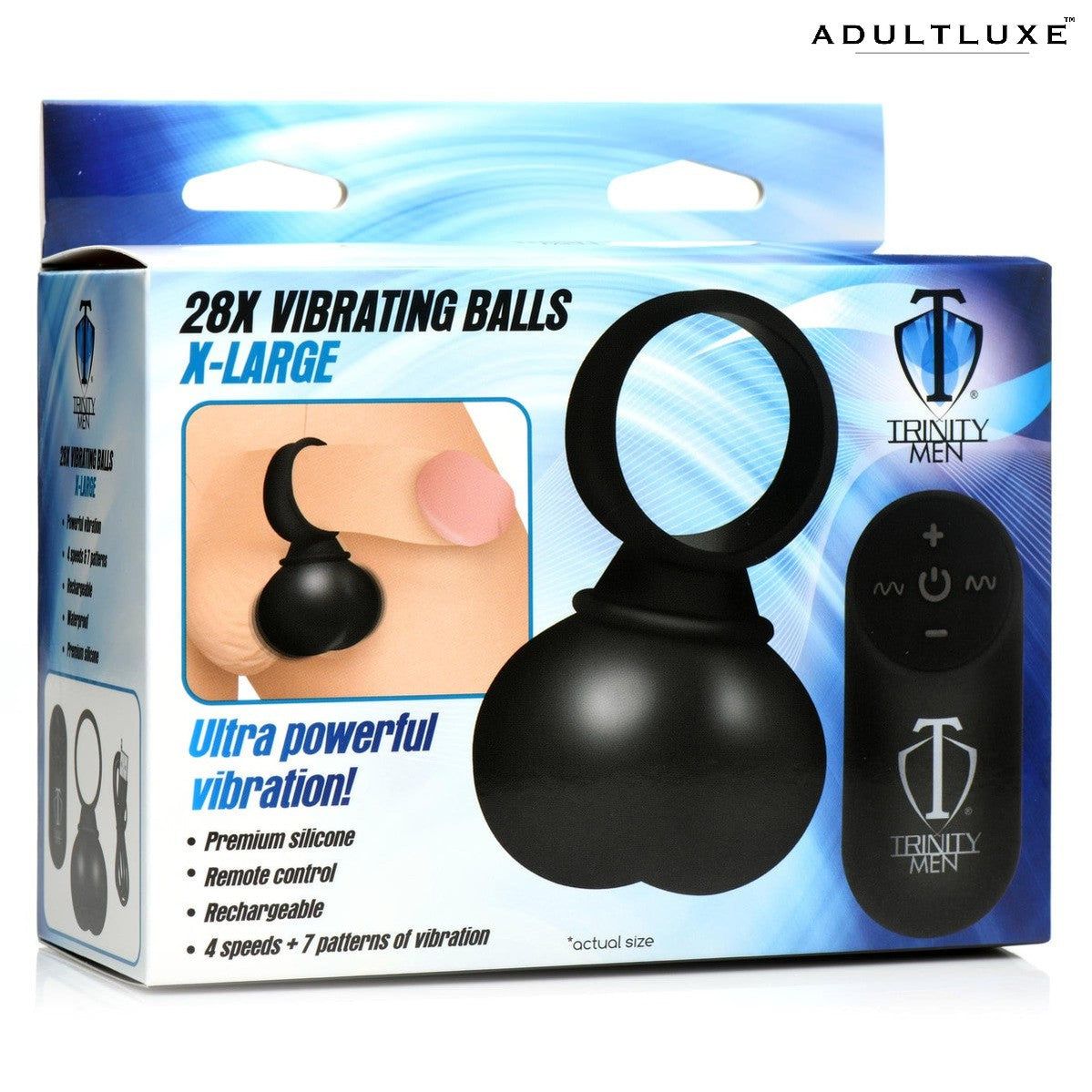 Trinity 28x Vibrating Balls - AdultLuxe