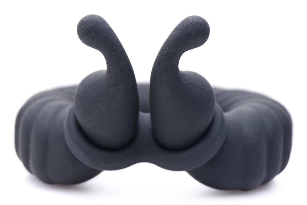 Trinity Cobra Dual Stimulation Silicone Cock Ring - AdultLuxe