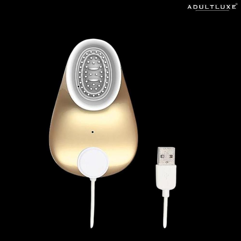 Twitch Hands Free Vibrator With Suction Clitoral Vibrator - AdultLuxe