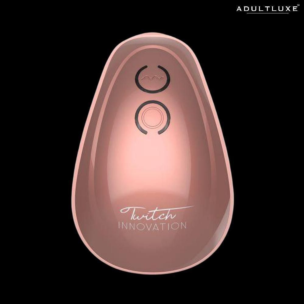 Twitch Hands Free Vibrator With Suction Clitoral Vibrator - AdultLuxe