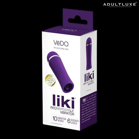 Vedo Liki Rechargeable Flicker Vibe - AdultLuxe