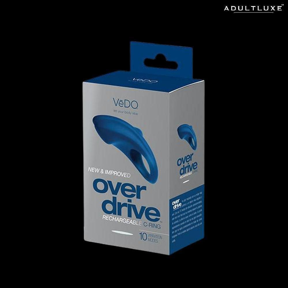 Vedo Overdrive Rechargeable Cock Ring - AdultLuxe