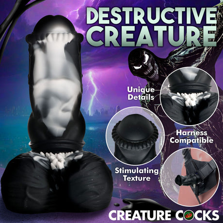 Venom Silicone Dildo - AdultLuxe
