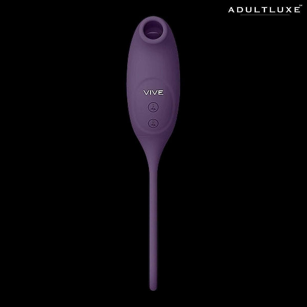 Vive Quino Air Wave Vibrating Egg Vibrator - AdultLuxe