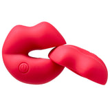 Cloud 9 Naughty Nips Vibrating Nipple Clamps Red - AdultLuxe