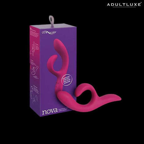 We-Vibe Nova 2 Flexible Rabbit Vibrator - AdultLuxe