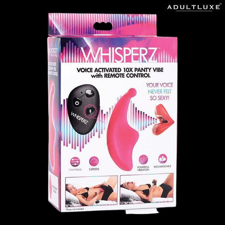 Whisperz Voice Activated Panty Vibe - AdultLuxe