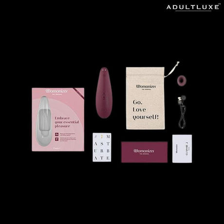 Womanizer Classic 2 Air Pulse Massager - AdultLuxe