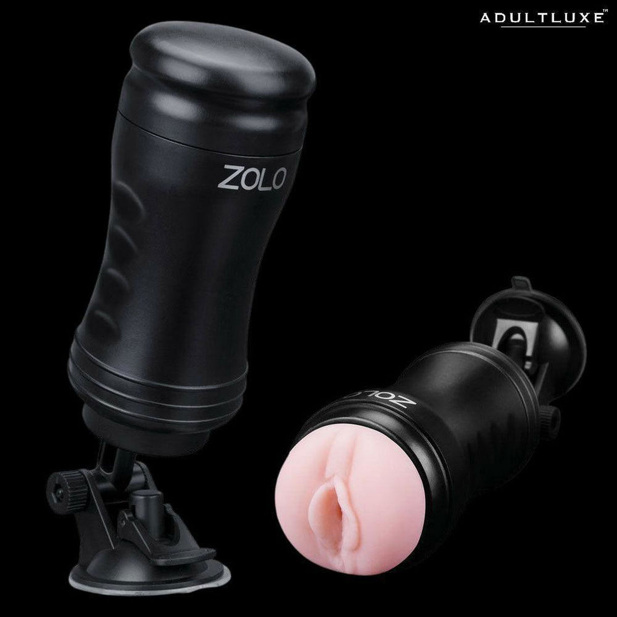 Zolo Handsfree Silicone Masturbator - AdultLuxe