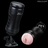 Zolo Handsfree Silicone Masturbator - AdultLuxe