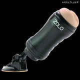 Zolo Handsfree Silicone Masturbator - AdultLuxe