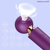 AdultLuxe 3 in 1 Air Suction Thumping & Thrusting Luxury Wand