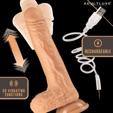 Dr. Grey 7 inches Realistic Thrusting and Gyrating Dildo