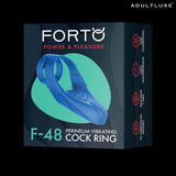 FORTO F-48 Vibrating Perineum Double Cock Ring