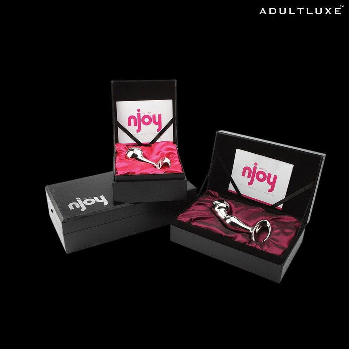 njoy Pure Plug Stainless Steel - AdultLuxe