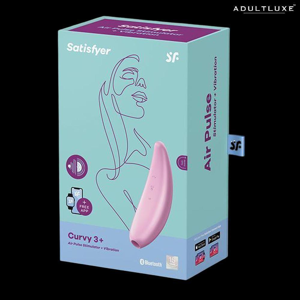 Satisfyer Curvy 3+ Remote Control Vibrator With App