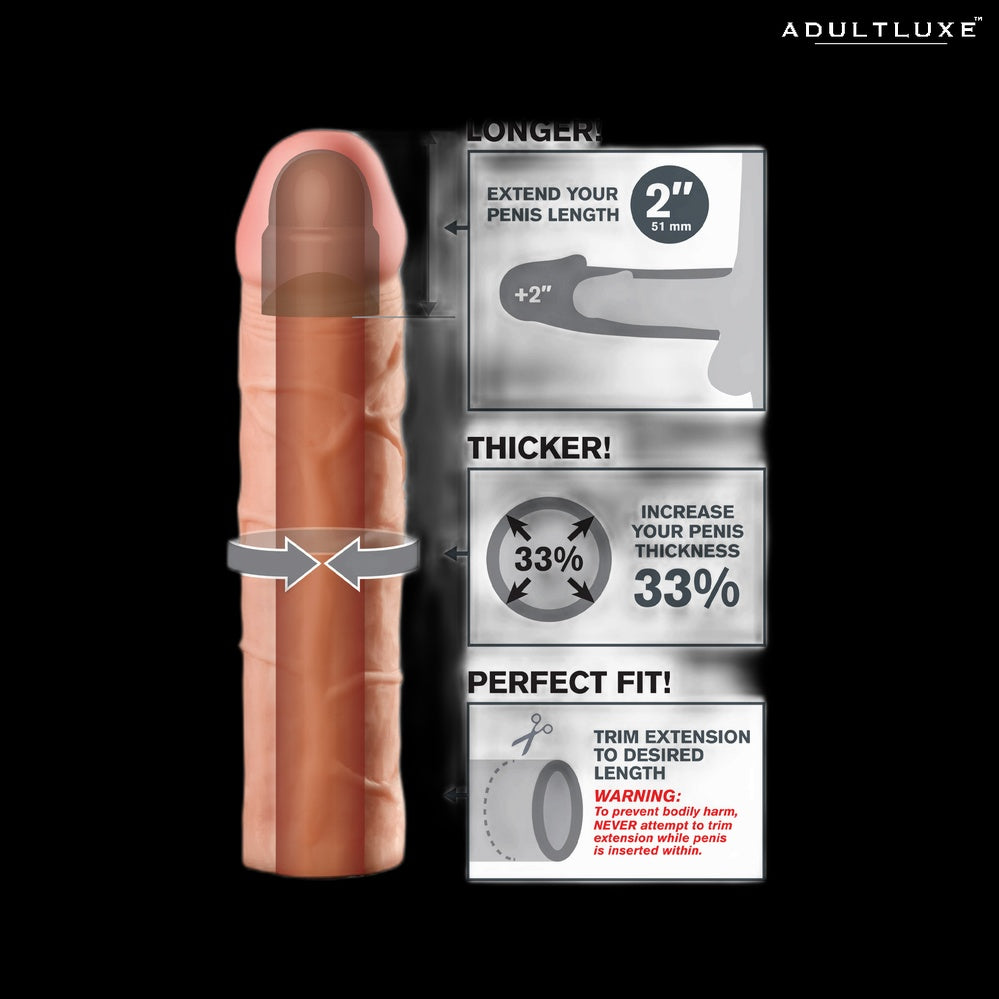 Fantasy X-tensions Perfect 2 inch Extension - adjustable base detail