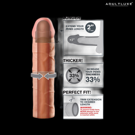 Fantasy X-tensions Perfect 2 inch Extension - adjustable base detail