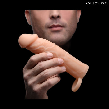 Size Matters 2 Inch Silicone Penis Extension - product with realistic detail