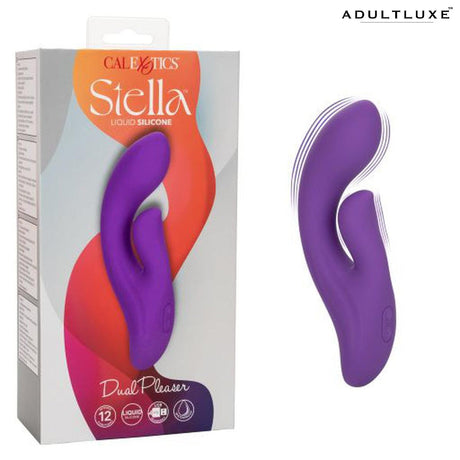 Stella Liquid Silicone Dual Pleaser Rabbit Vibrator