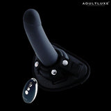 Vedo Strapped Rechargeable Vibrating Strap On with Dildo