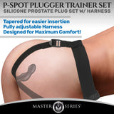 P-spot 3 Piece Silicone Trainer Set With Harness