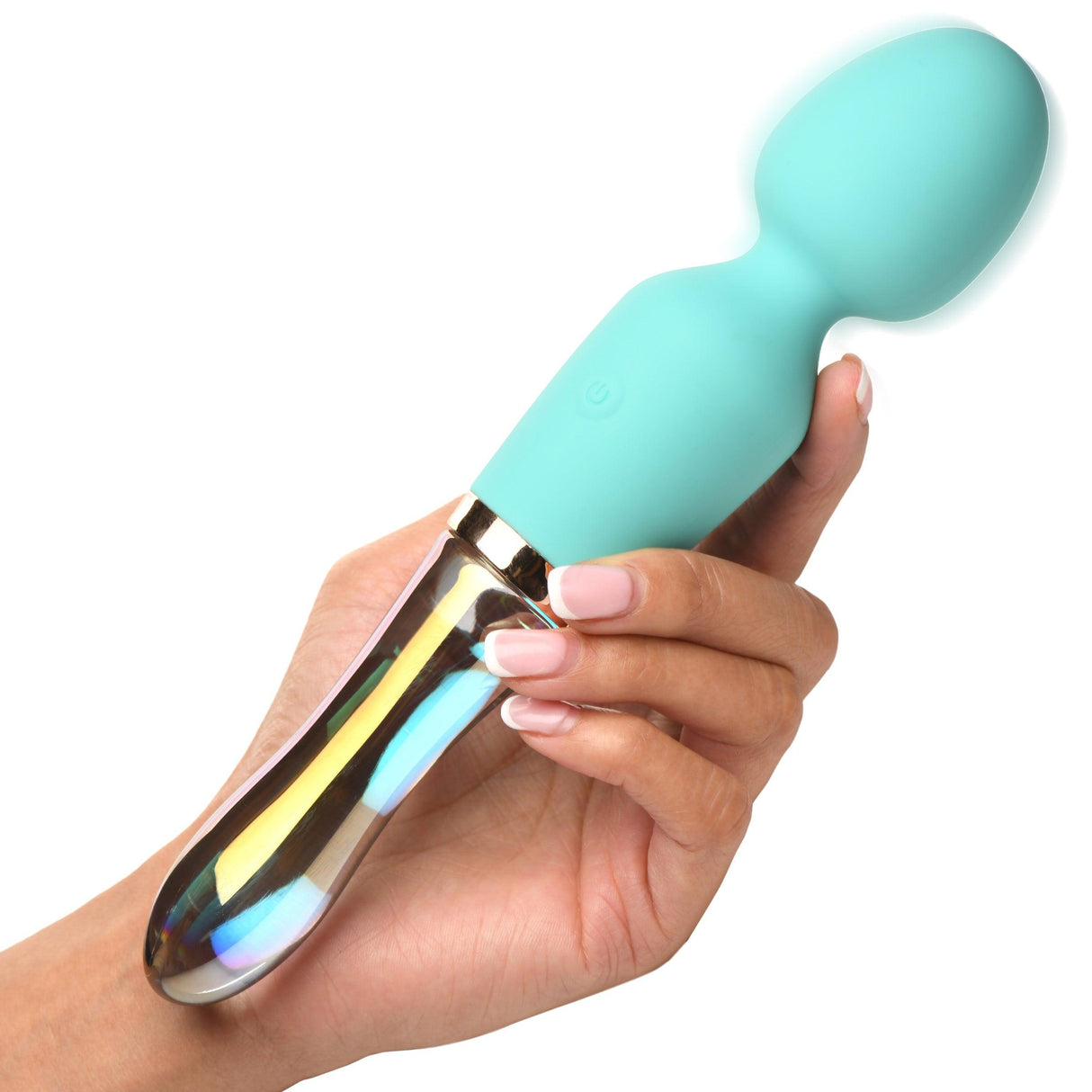 Prisms 10x Dual Ended Silicone & Glass Wand